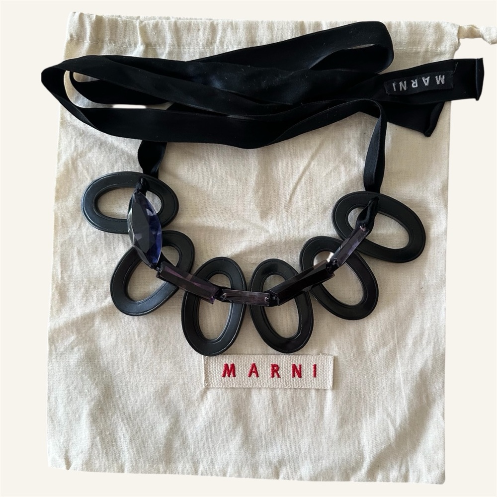 MARNI Oval Link Necklace🌸